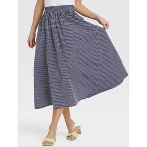 A New Day Striped Skirt L
